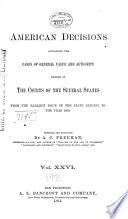 The American Decisions