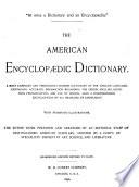 The American Encyclopædic Dictionary
