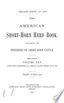 The American Short-horn Herd Book ...