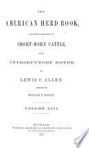 The American Shorthorn Herd Book