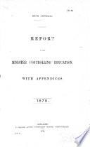 The Annual Report of the Director-general of Education, South Australia