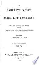 The Complete Works of Samuel Taylor Coleridge