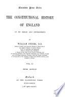 The Constitutional History of England in Its Origin and Development