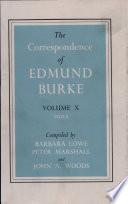 The Correspondence of Edmund Burke: Volume 10, Index