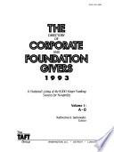 The Directory of Corporate and Foundation Givers