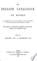 The English Catalogue of Books