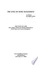 The Evils of Music Management