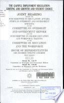 The Gainful Employment Regulation