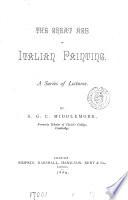 The great age of Italian painting, lectures