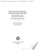 The Great Tzotzil Dictionary of Santo Domingo Zinacantán