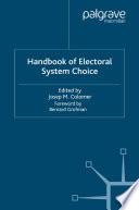The Handbook of Electoral System Choice