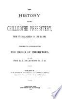 The History of the Chillicothe Presbytery