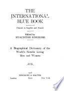 The International Blue Book (Who's who in the World).