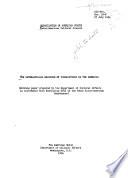 The international exchange of publications in the Americas