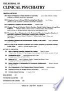 The Journal of Clinical Psychiatry