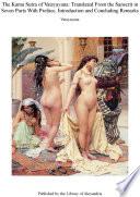 The Kama Sutra of Vatsyayana: Translated From the Sanscrit in Seven Parts With Preface, Introduction and Concluding Remarks