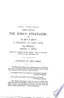 The King's Strategem; Or, The Pearl of Poland