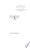 The Latin Americanist