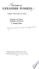The Letters of Alexander Pushkin
