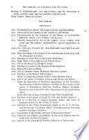 The Library of Congress and Its Work