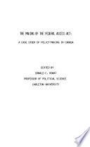 The Making of the Federal Access Act