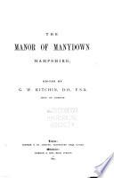 The Manor of Manydown, Hampshire