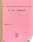 The Nascent Marxist-Christian Dialogue: 1961-1967--a Bibliography