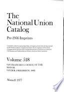 The National Union Catalog, Pre-1956 Imprints