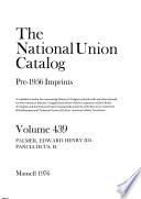 The National Union Catalog, Pre-1956 Imprints