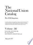 The National Union Catalog, Pre-1956 Imprints