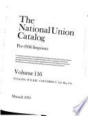 The National Union Catalog, Pre-1956 Imprints