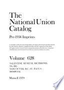 The National Union Catalog, Pre-1956 Imprints