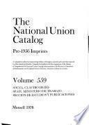 The National Union Catalog, Pre-1956 Imprints