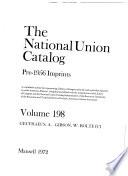 The National Union Catalog, Pre-1956 Imprints