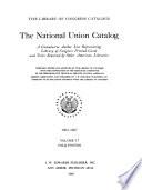 The National Union Catalogs, 1963-