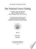 The National Union Catalogs, 1963-