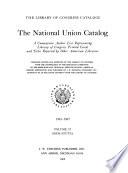 The National Union Catalogs, 1963-