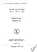 The NBS Alloy Data Center: Permuted Materials Index