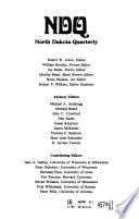 The North Dakota Quarterly