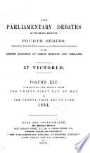 The Parliamentary Debates