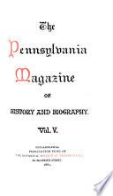 The Pennsylvania Magazine of History and Biography