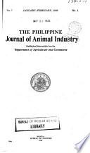 The Philippine Journal of Animal Industry