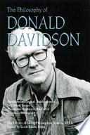 The Philosophy of Donald Davidson