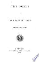 The Poems of John Godfrey Saxe