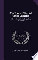 The Poems of Samuel Taylor Coleridge