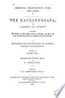 The Rauzat-us-safa: v. 1-2. The life of Muhammad the apostle of Allah