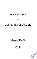 The Register of the Kentucky Historical Society