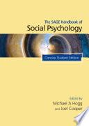 The SAGE Handbook of Social Psychology