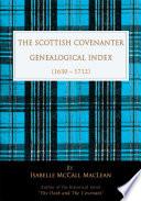 The Scottish Covenanter Genealogical Index - (1630-1712)
