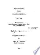 The Sims Families from Coastal Georgia